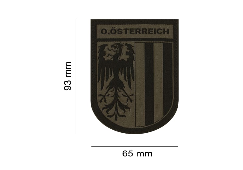 Clawgear Oberösterreich Shield Patch – Produktansicht 2
