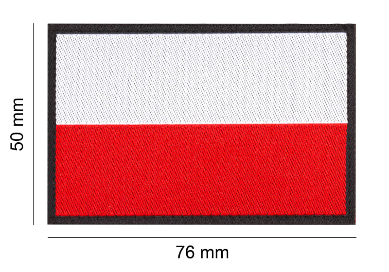 Clawgear Poland Flag Patch – Produktansicht 2