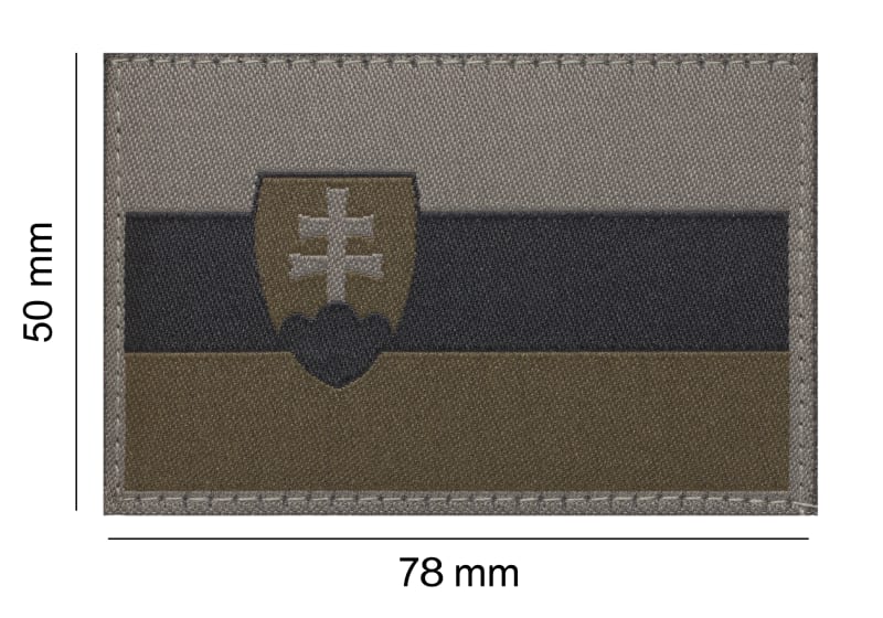 Clawgear Slovakia Flag Patch – Produktansicht 2
