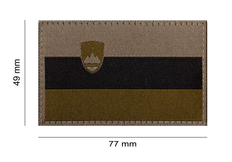 Clawgear Slovenia Flag Patch – Produktansicht 6