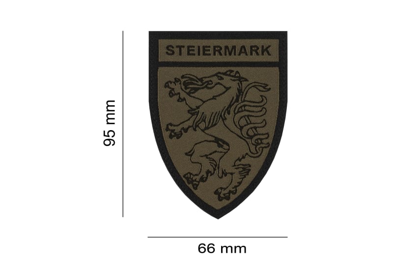 Clawgear Steiermark Shield Patch – Produktansicht 2