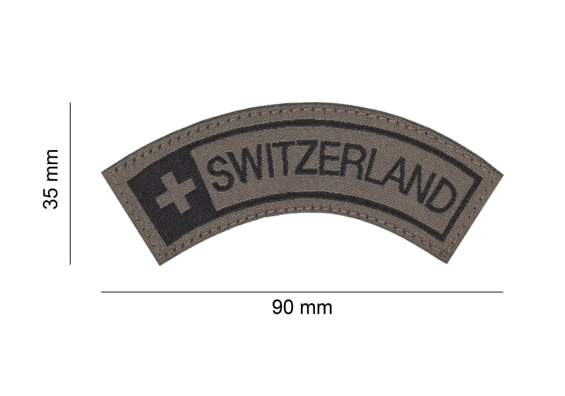 Clawgear Switzerland Small Tab Patch – Produktansicht 2