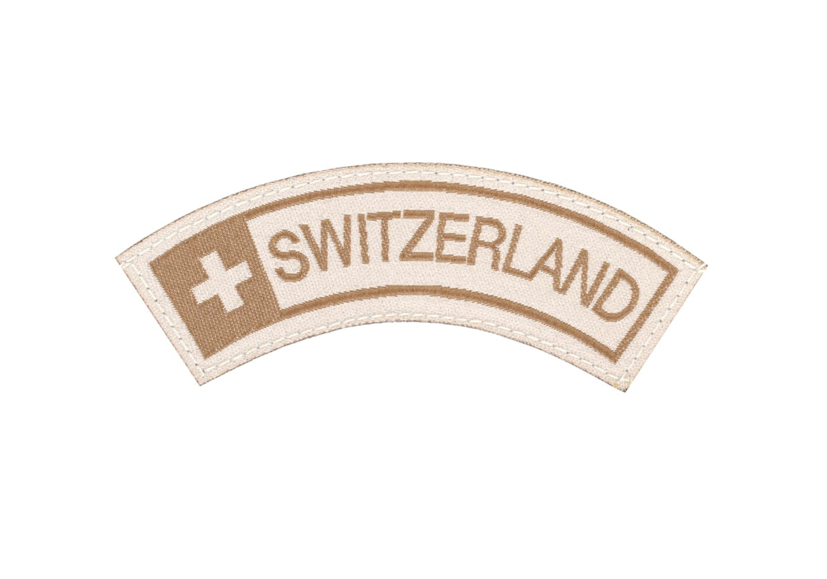 Clawgear Switzerland Small Tab Patch – Desert