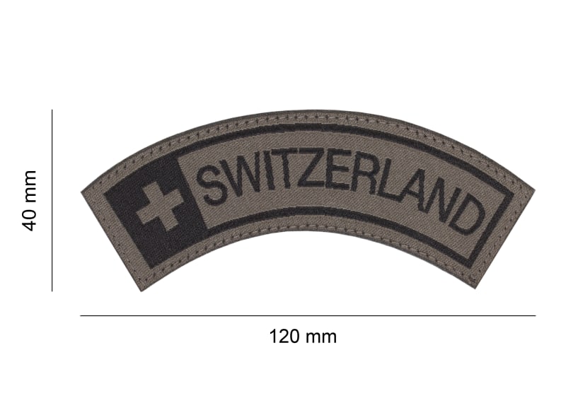 Clawgear Switzerland Tab Patch – Produktansicht 2