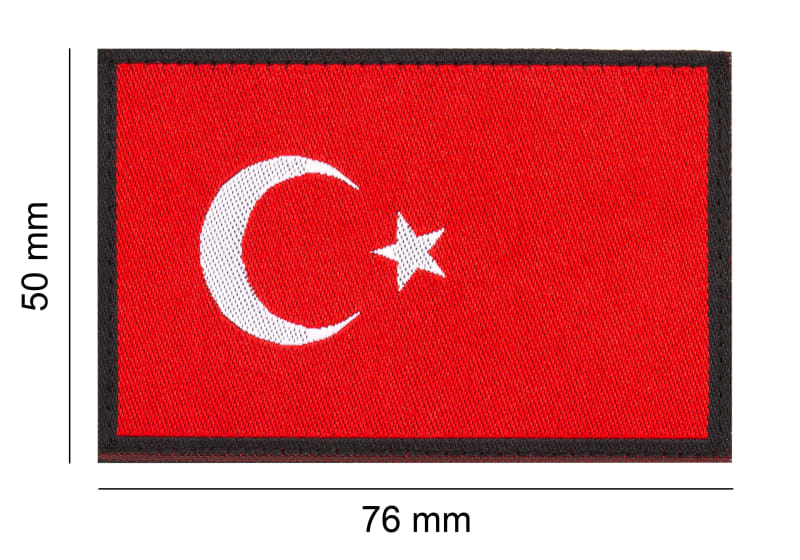 Clawgear Turkey Flag Patch – Produktansicht 2