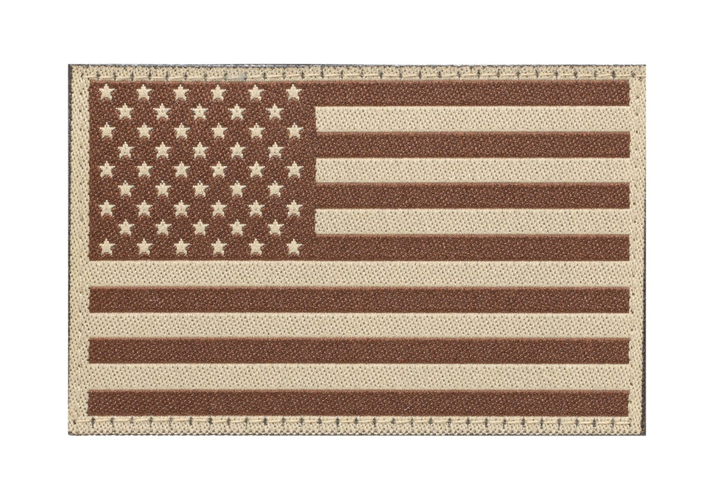 Clawgear USA Flag Patch – Desert