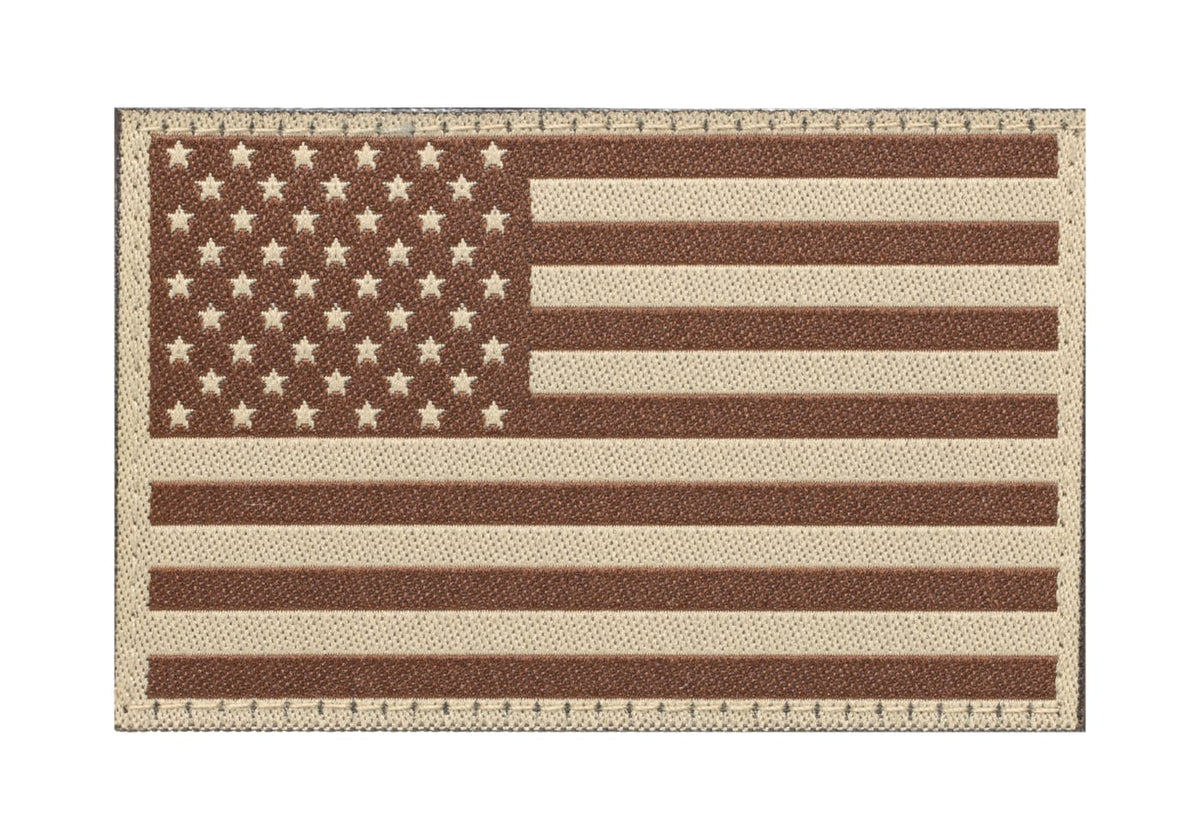 Clawgear USA Flag Patch – Desert