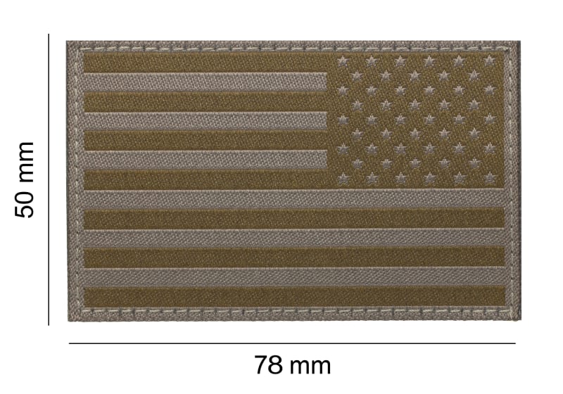Clawgear USA Reversed Flag Patch – Produktansicht 2