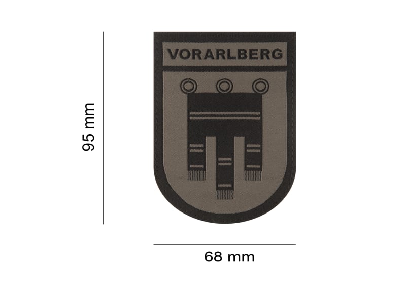Clawgear Vorarlberg Shield Patch – Produktansicht 2