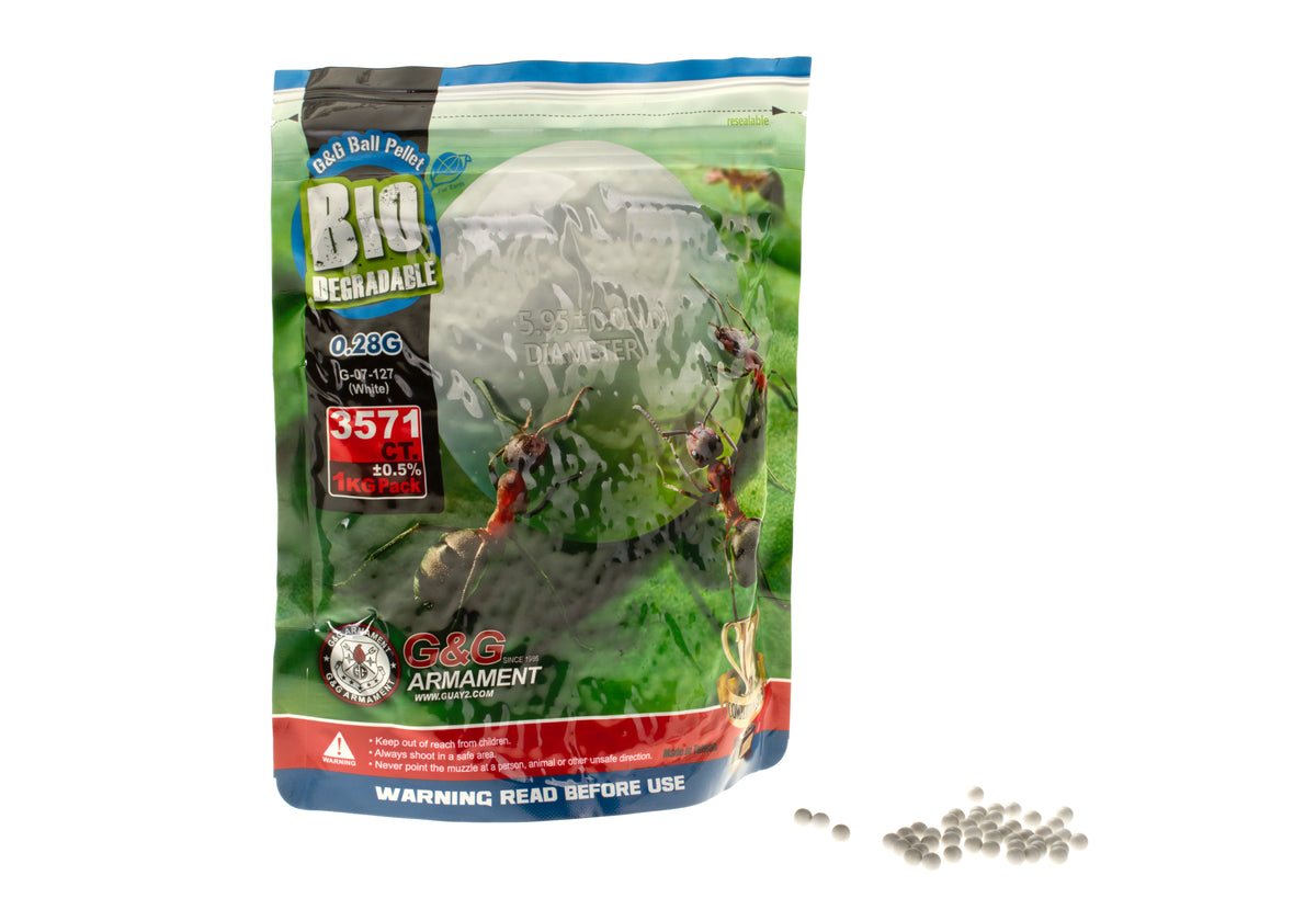 G&G Bio Precision BBs 0,28 g – 3.570 Stück – Originalbild 2