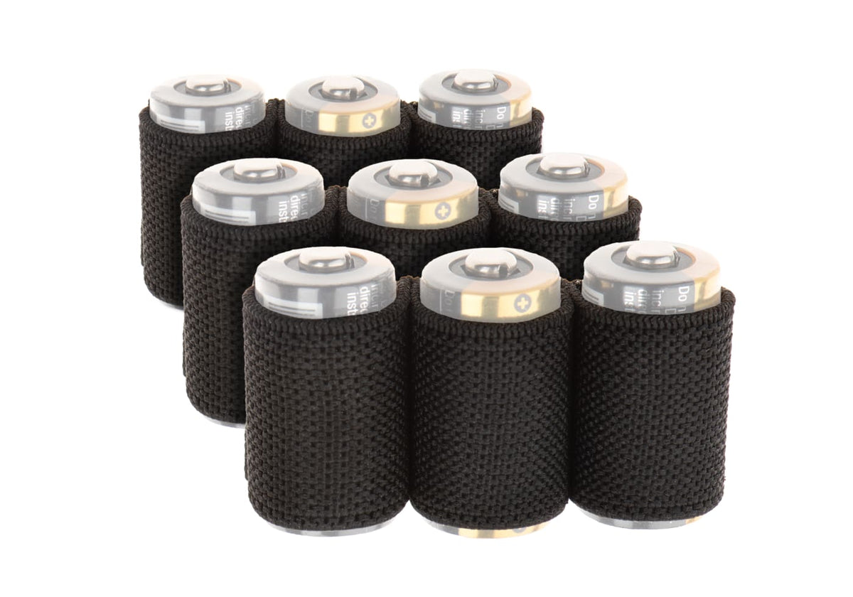 Invader Gear Battery Strap CR123 3-pack – Black