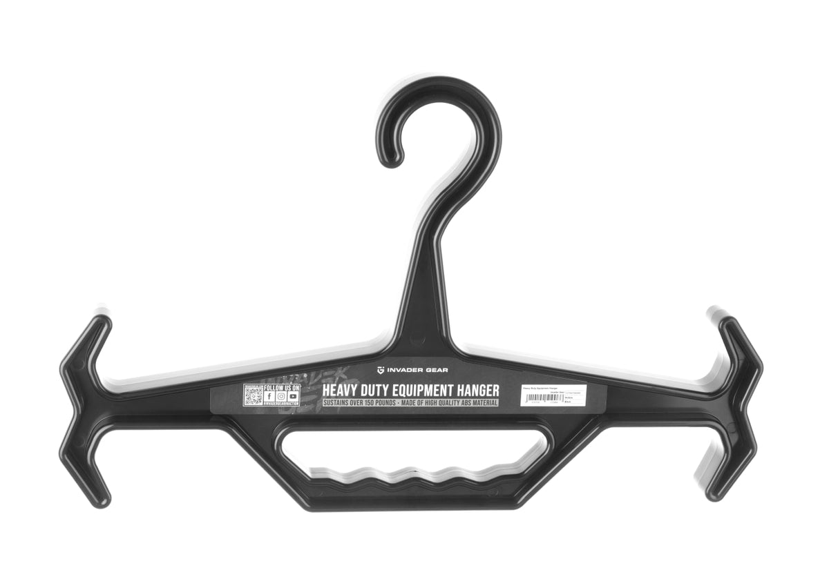 Invader Gear Heavy Duty Equipment Hanger – Black
