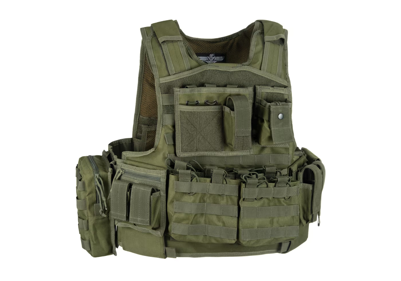 Invader Gear Mod Carrier Combo – Komplettes MOLLE Plate Carrier Set mit 9 Taschen
