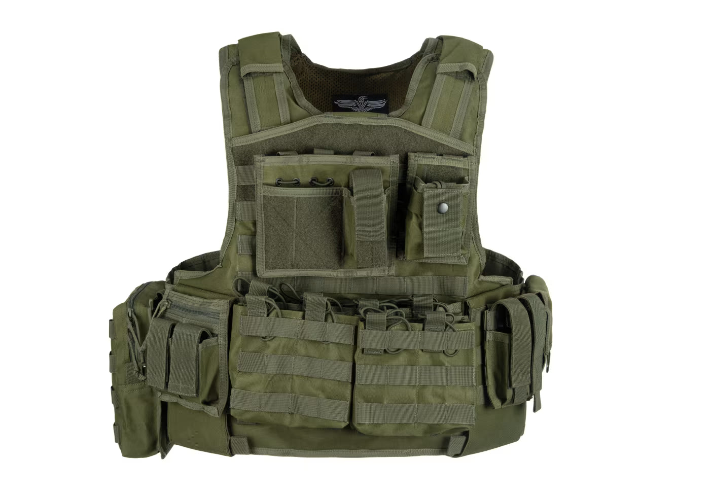 Invader Gear Mod Carrier Combo – Komplettes MOLLE Plate Carrier Set mit 9 Taschen