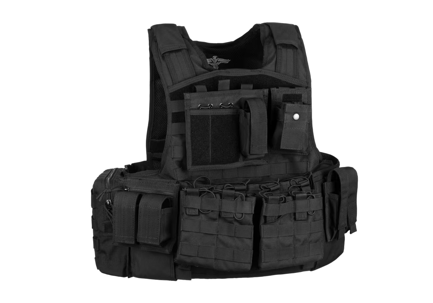 Invader Gear Mod Carrier Combo – Komplettes MOLLE Plate Carrier Set mit 9 Taschen