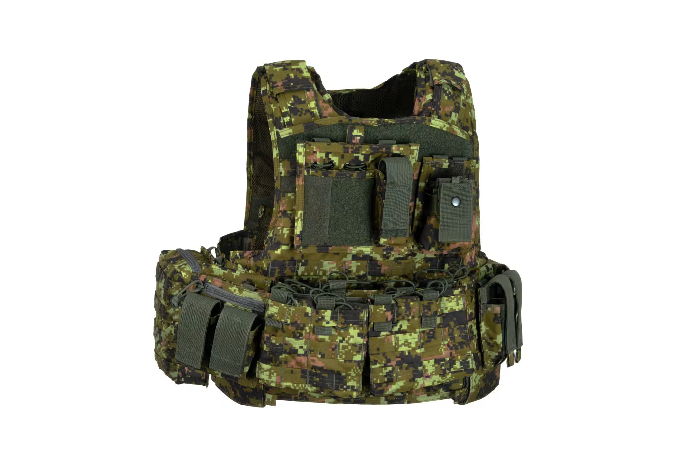 Invader Gear Mod Carrier Combo – Komplettes MOLLE Plate Carrier Set mit 9 Taschen