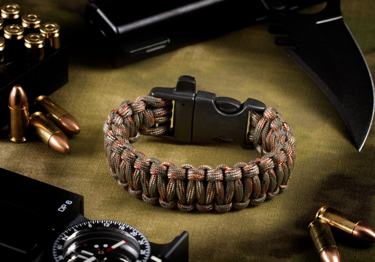 Invader Gear Survival Bracelet – OD Camo