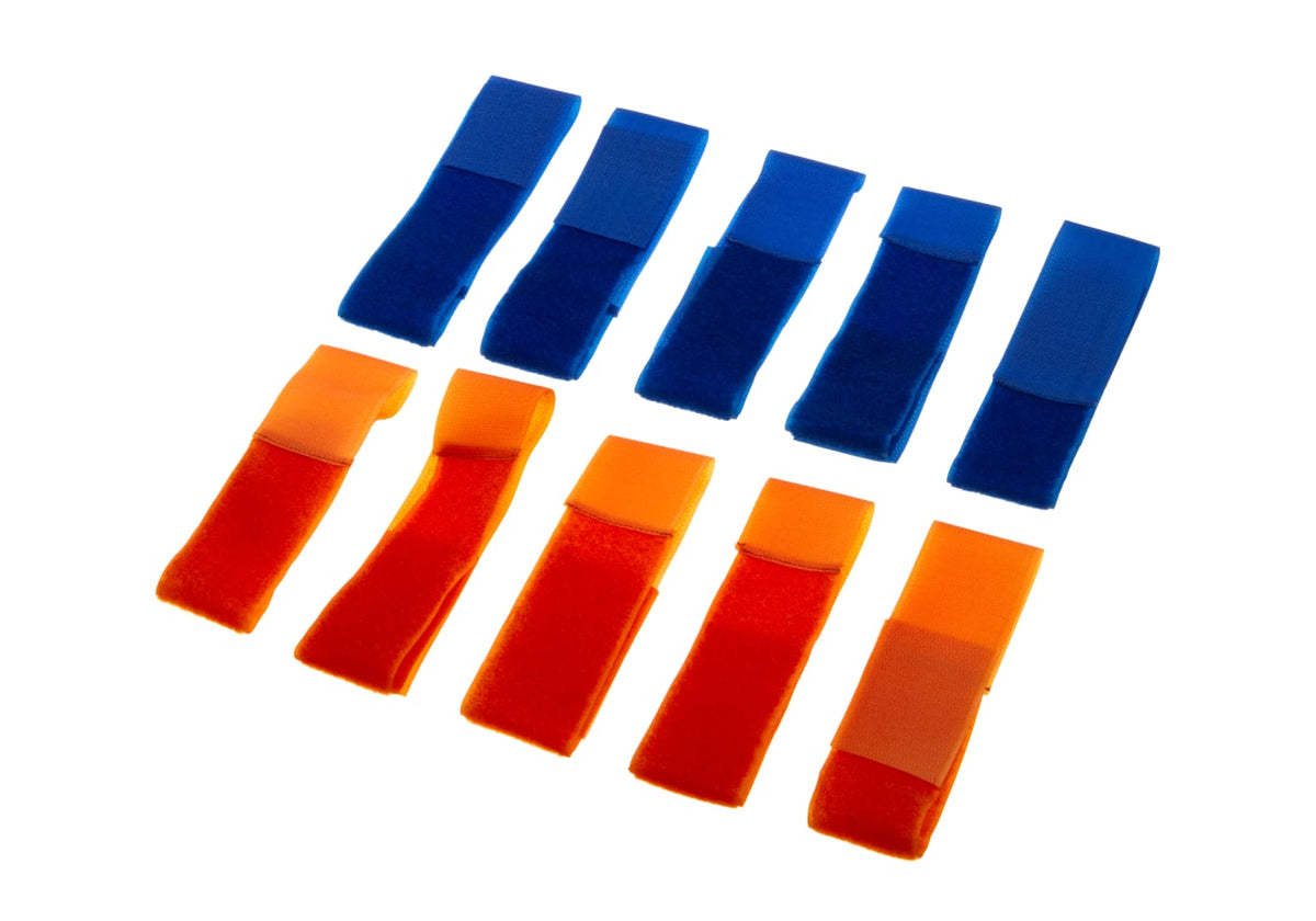 Invader Gear Team Patch Set Blue / Orange 10 pcs – Standard