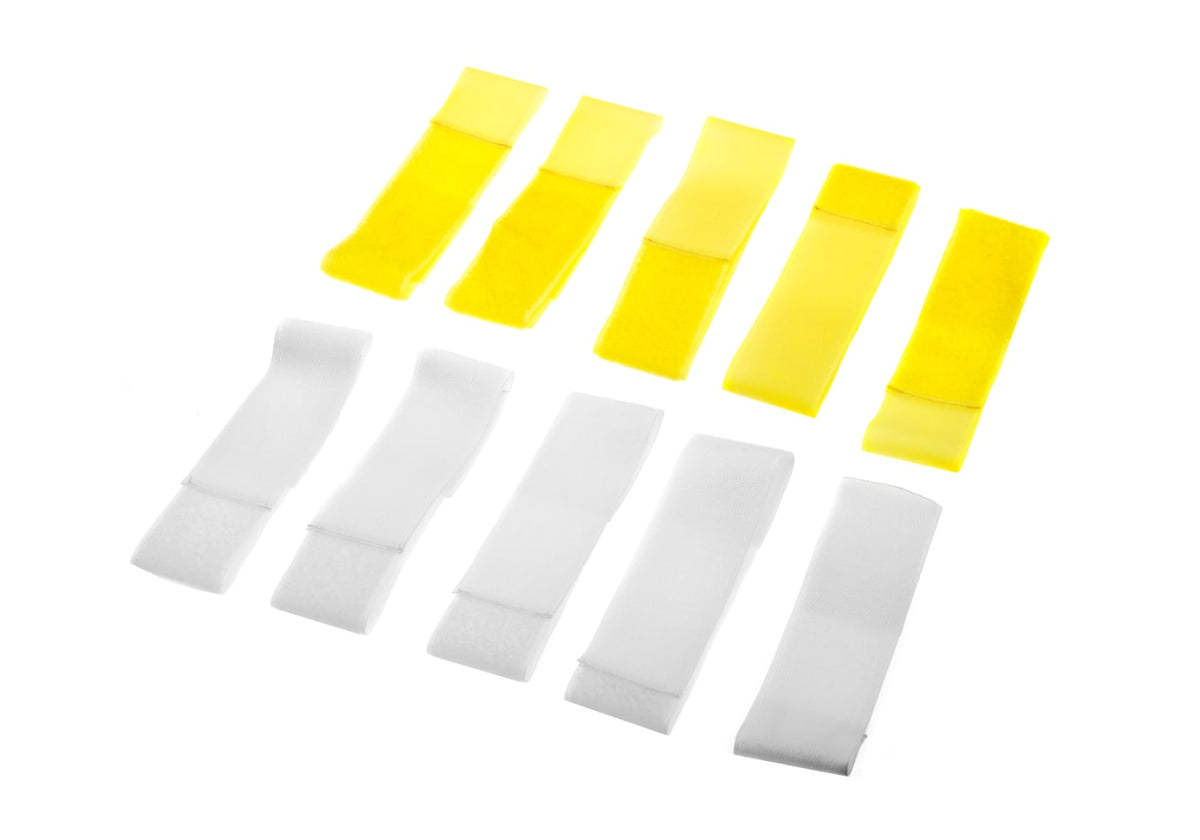 Invader Gear Team Patch Set Yellow / White 10 pcs – Standard