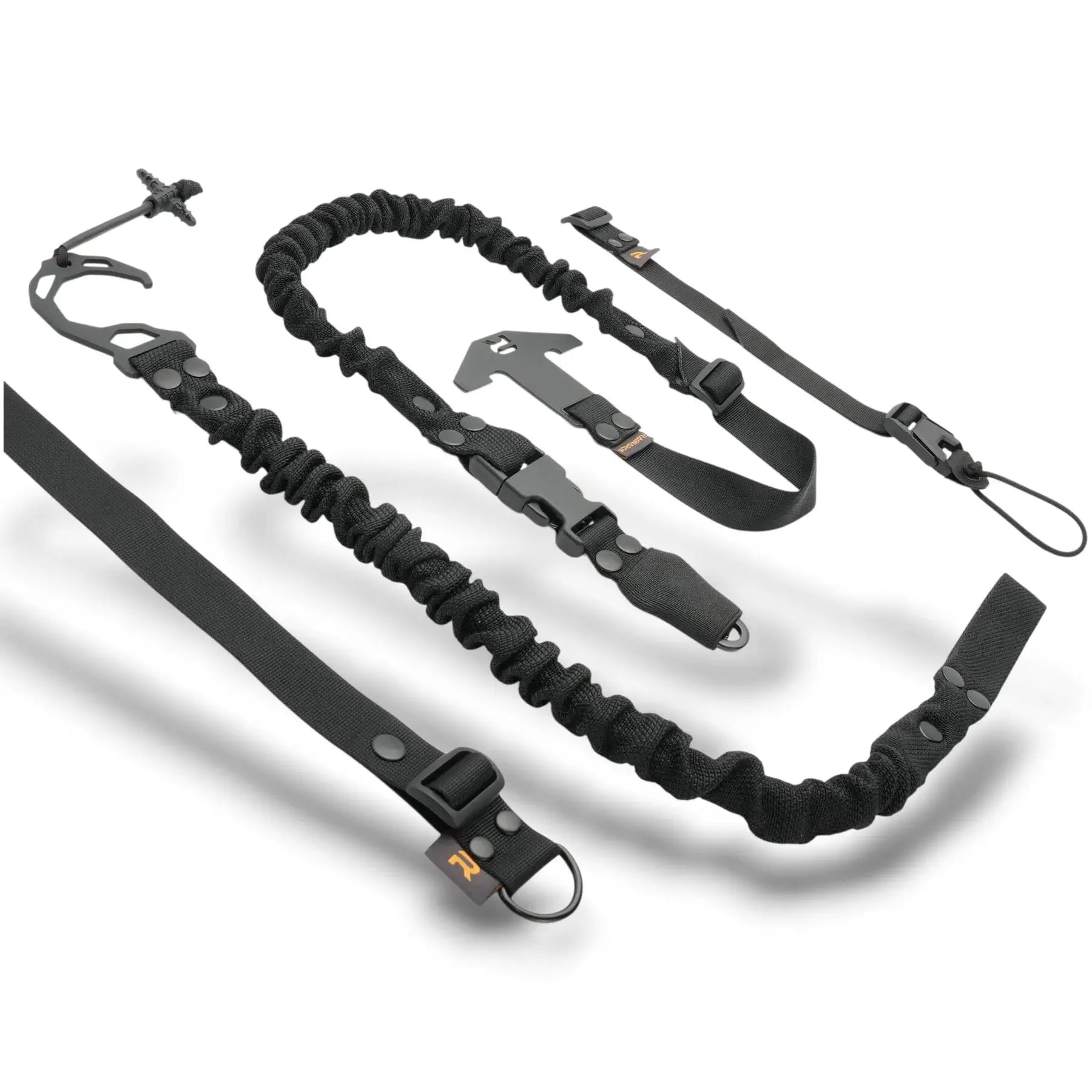RAGNAROK THOR Single-Point Sling – Schnellwechsel-Waffengurt inkl. Plate Carrier Mounts mit Haken