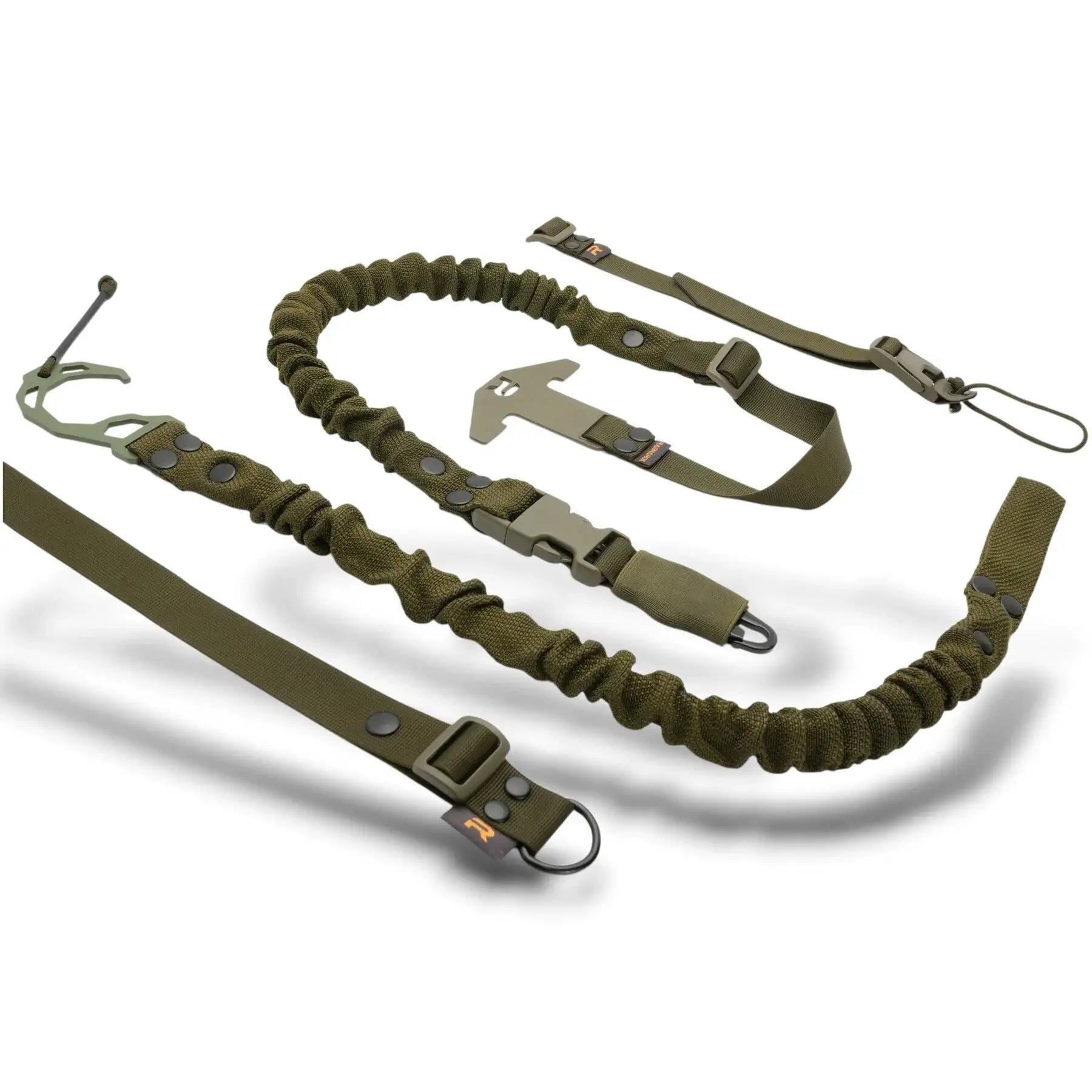 RAGNAROK THOR Single-Point Sling – Schnellwechsel-Waffengurt inkl. Plate Carrier Mounts mit Haken