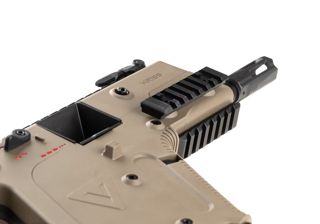 KRYTAC Kriss Vector V2 Folding Stock 0.5J S-AEG – Kompakte Premium CQB Airsoft mit Klappschaft Dark Earth