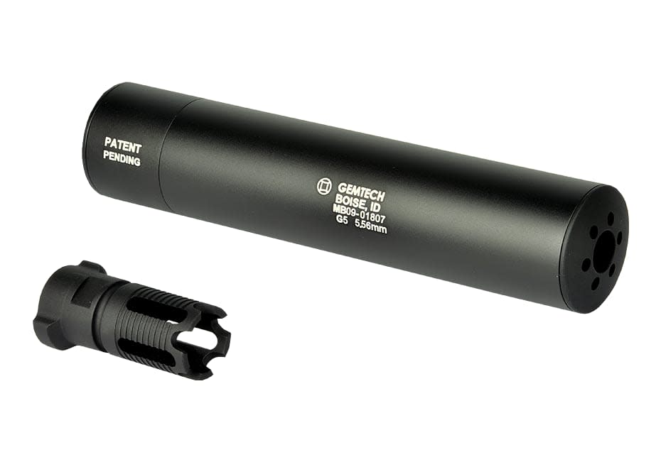Madbull Gemtech G5 Silencer CCW – Schwarz