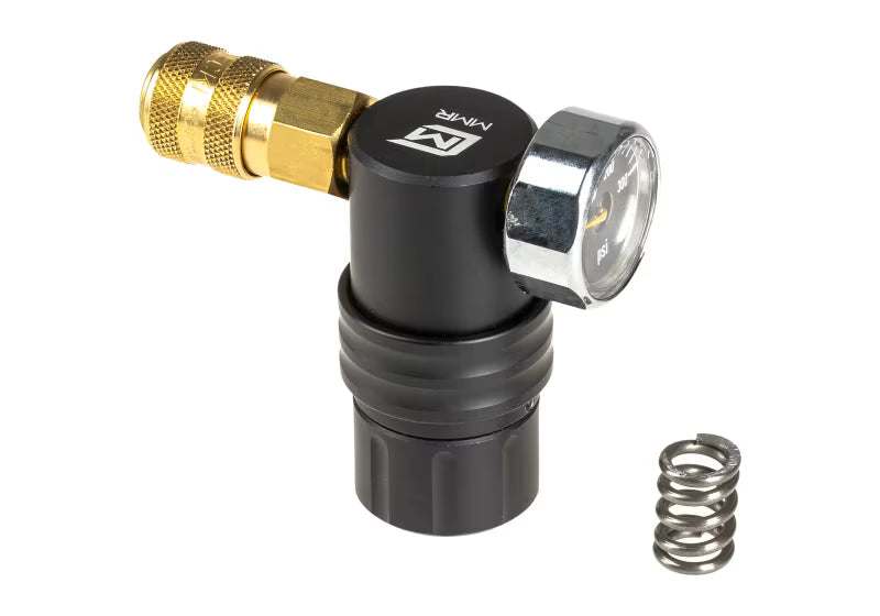 PolarStar MMR Regulator mit EU QD Anschluss, Side Fitting & Side Manometer – HPA-Regulator für Airsoft