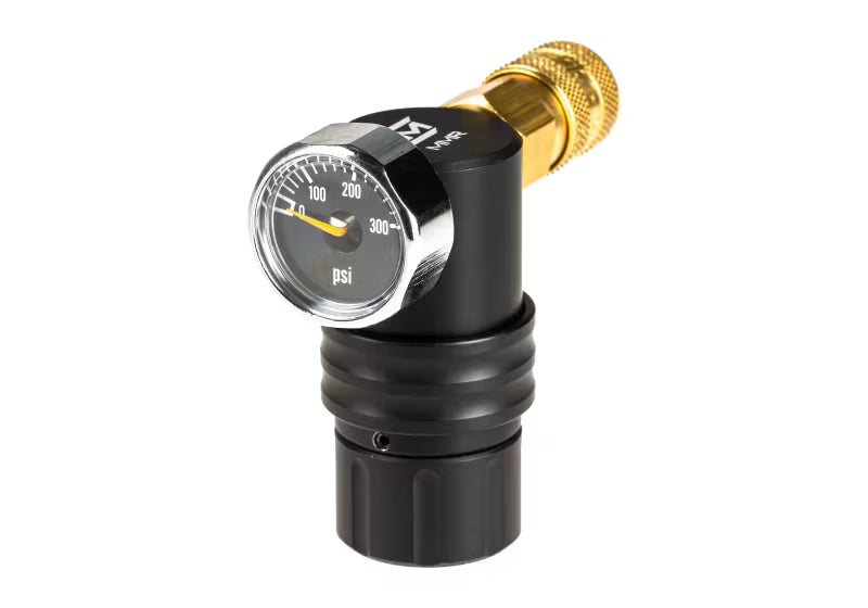 PolarStar MMR Regulator mit EU QD Anschluss, Side Fitting & Side Manometer – HPA-Regulator für Airsoft