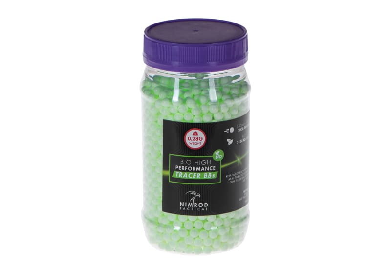 Nimrod Bio-Tracer-BBs 0,28 g – Grün, 2.000 Stück