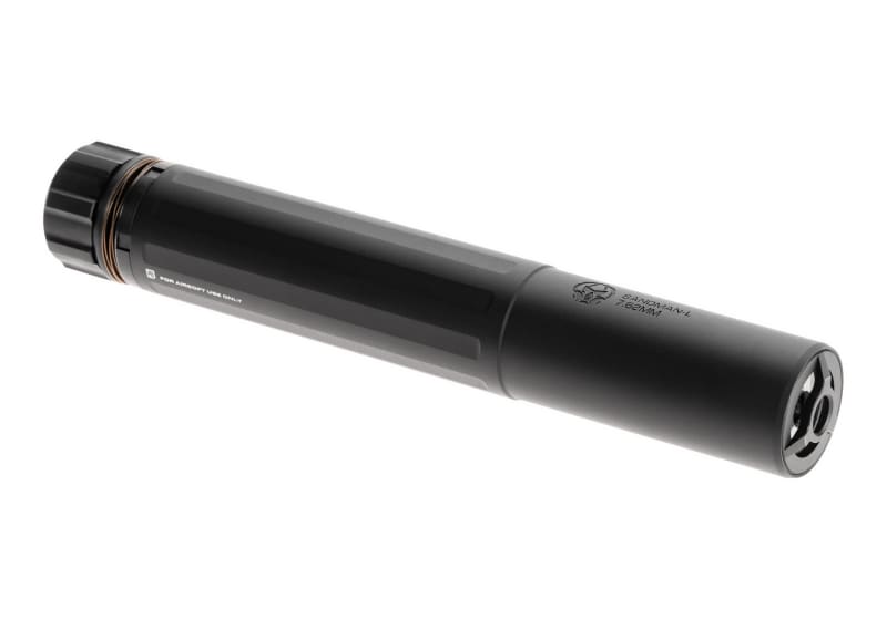 PTS Syndicate PTS Dead Air Sandman-L Mock Suppressor with Tracer – Schwarz